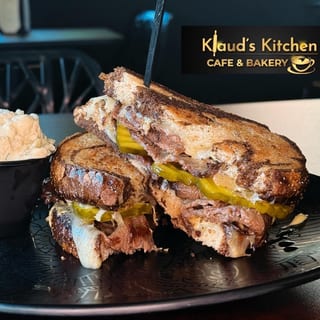 Bacon Beef & Pickle Melt Sandwich