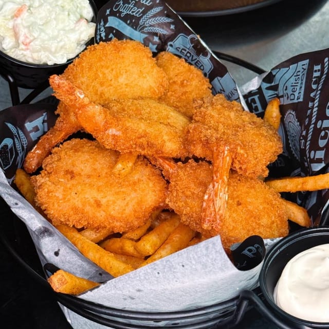 Shrimp & Fries.